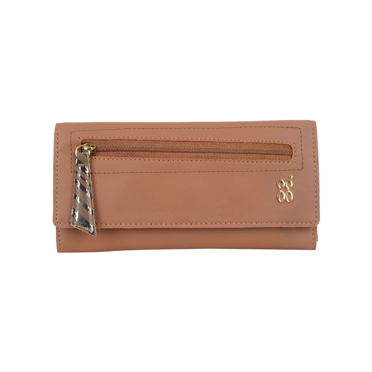 VERTY M WALLETS 3 FOLD L TAN