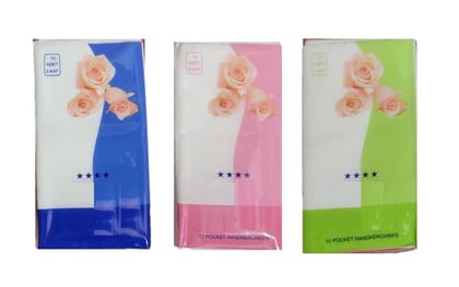 Elecsera White and Soft Pocket Tissue Paper for Men and Women Multi-Purpose Cotton Wipes Travel Tissue (30 Tissues)