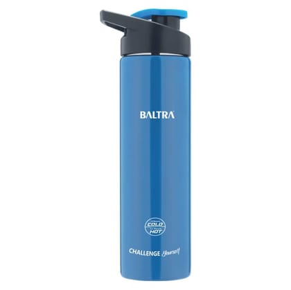 BALTRA RACY Thermosteel Flask Hot and Cold Water Bottle 650ml | Light Weight Bottle, Stainless Steel, Double Wall Insulation, Durable Bottlel, Vaccum Flask | Blue BALTRA RACY Thermosteel Flask Hot and Cold Water Bottle 650ml | Light Weight Bottle, Stainless Steel, Double Wall Insulation, Durable Bottlel, Vaccum Flask | Blue