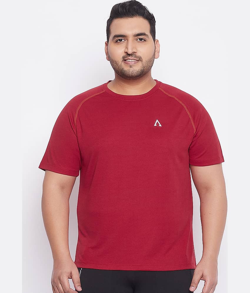 AUSTIVO - Red Polyester Regular Fit Men's Sports T-Shirt ( Pack of 1 )