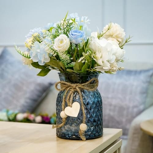 Vase Flower Pot for Home Decoration | Center Table Decorative Items | Thickened Transparent Glass Vases for
