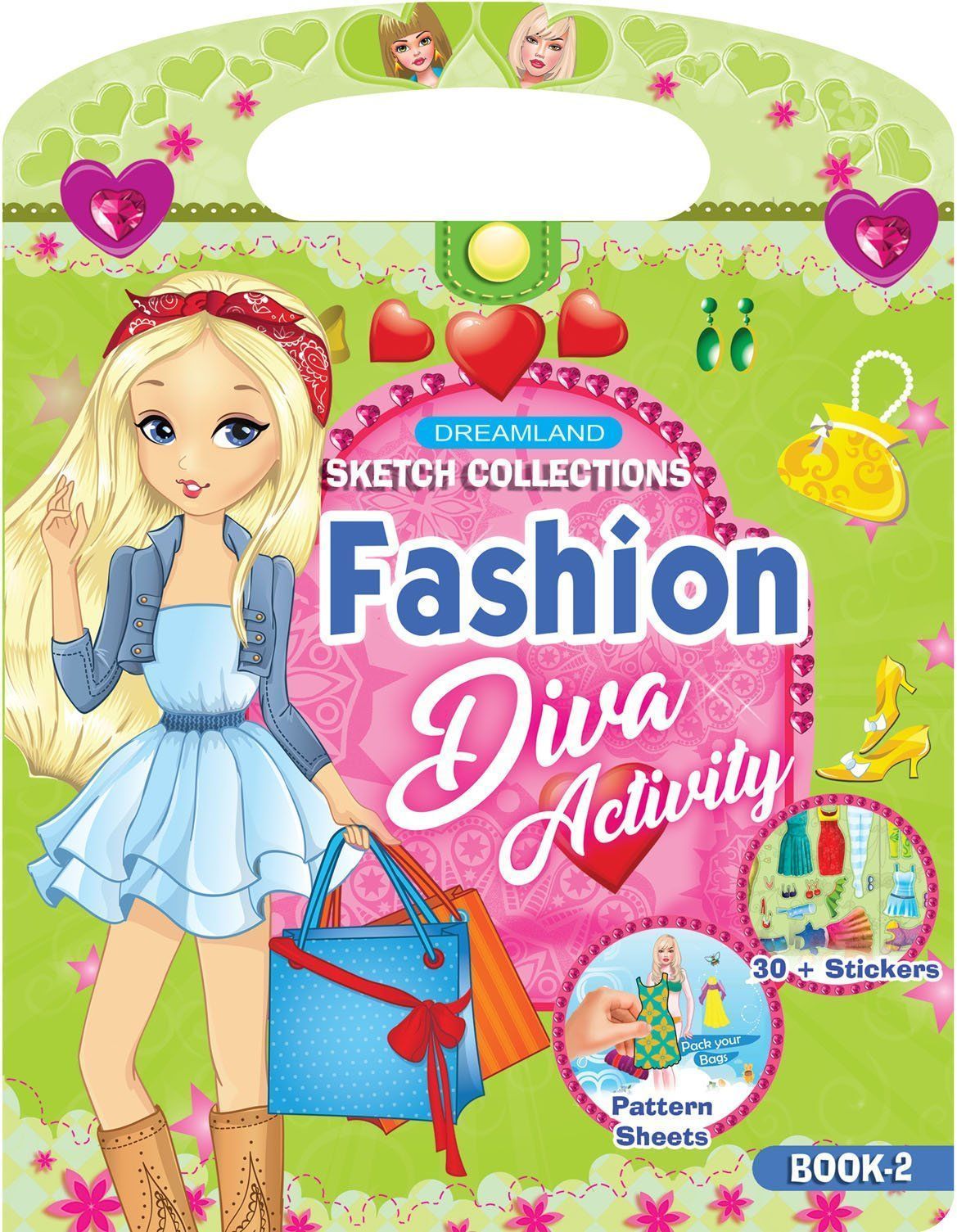 Fashion Diva Activity - Book 2 [Paperback] Dreamland Publications