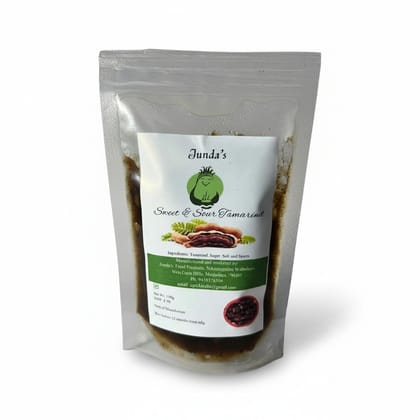 Junda's Sweet & Sour Tamarind - 150 gm - One plastic pouch
