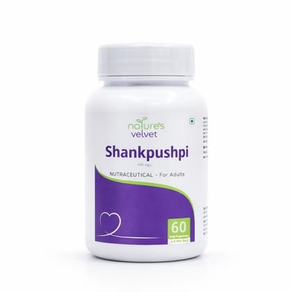 Natures Velvet Shankhpushpi Extract 500 mg Veg Capsules for Brain Health, Memory Support & Nervous System Wellness – 60 Veg Capsules Natures Velvet Shankhpushpi Extract 500 mg Veg Capsules for Brain Health, Memory Support & Nervous System Wellness – 60 Veg Capsules