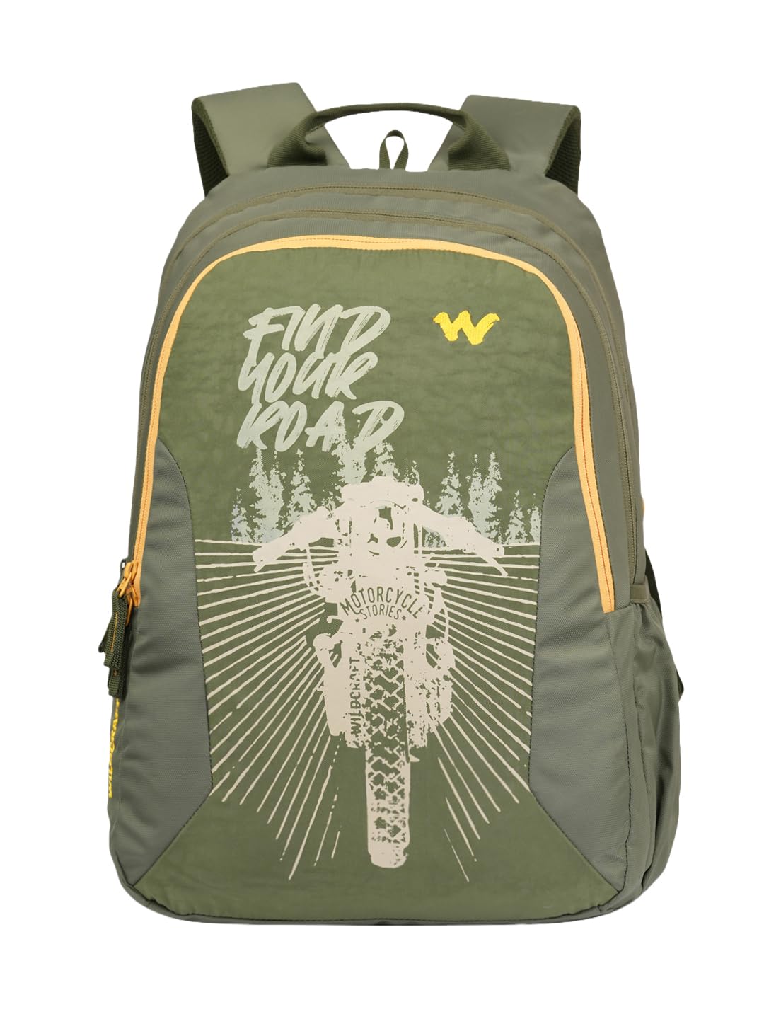 Motorcyle Stories 3 Compartment Laptop Backpack 45L