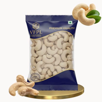 VFPL | Cashews (100 gm)| roasted | salted | unsalted | premium | raw | whole nuts | broken nuts | for cooking | for baking | cashew butter | kaju | gift pack