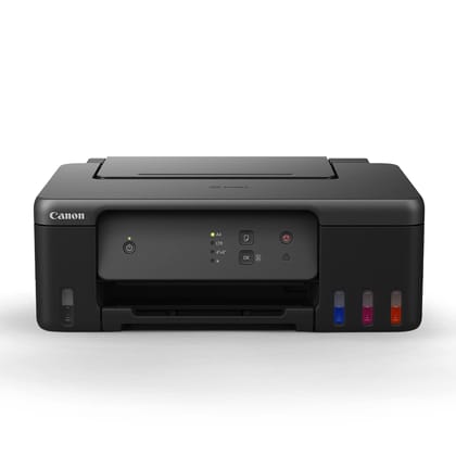 Canon PIXMA MegaTank G1730 Print Only Non WiFi Ink Tank Colour Printer for Home, Upto 6000 Black and 7000 Colour Prints Canon PIXMA MegaTank G1730 Print Only Non WiFi Ink Tank Colour Printer for Home, Upto 6000 Black and 7000 Colour Prints - Black / Stan