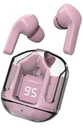Ultrapods Earbud Transparent Design, 30 Hrs Playtime with Fast 30 Hrs Playtime with Fast Charging Bluetooth 5.313Mm Hd Bass Drivers