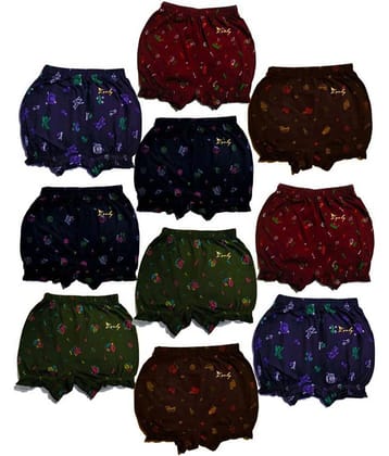 HAP Pack of 10 Boys Cotton Briefs ( Multi Color )