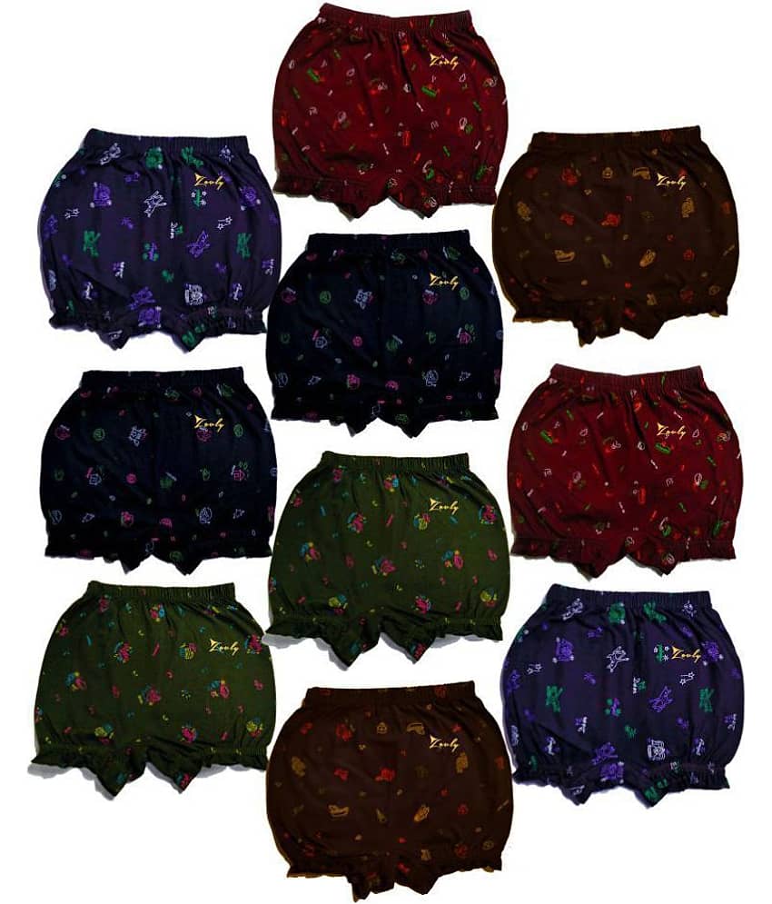 HAP Pack of 10 Boys Cotton Briefs ( Multi Color )