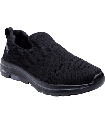 Action -  Mesh Running shoes  Black Men's Sports Running Shoes