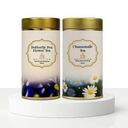 Be Me Daily Harmony Tea Combo| 100% Pure Whole Flowers| Caffeine-Free Herbal Infusion for Calm, Glow, Hormonal Balance & Restful Sleep| Pure & Antioxidant-Rich Be Me Daily Harmony Tea Combo| 100% Pure Whole Flowers| Caffeine-Free Herbal Infusion for Calm, Glow, Hormonal Balance & Restful Sleep| Pure & Antioxidant-Rich