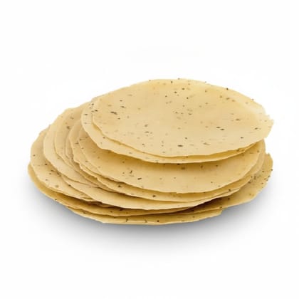Traditional Crispy Papad - 500 kg - 20 pieces in a pack
