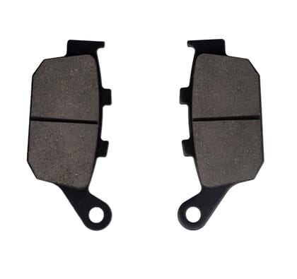 Haran Rear Brake Disc Pad Set Compatible For Honda CBR 250 Haran Rear Brake Disc Pad Set Compatible For Honda CBR 250 - Black / Vehicle Specific