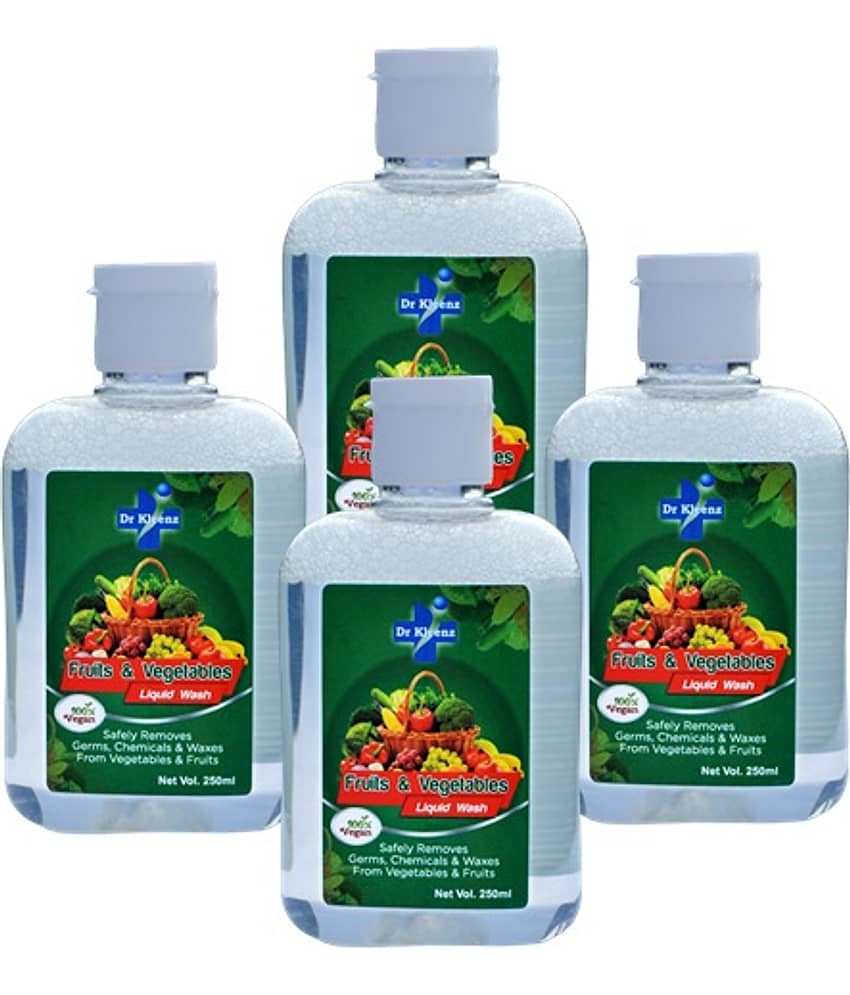 Dr Kleenz All Purpose Cleaner Liquid No Fragrance 1000 mL Pack of 4