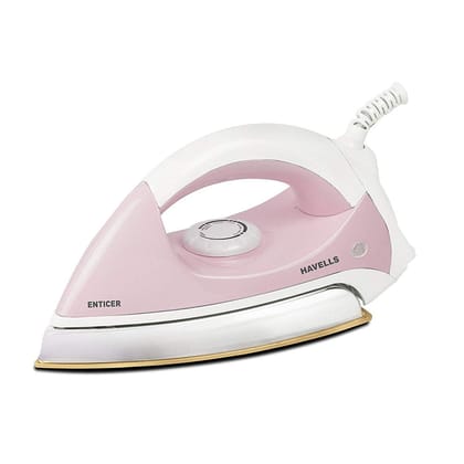 HAVELLS ENTICER 1000-WATT DRY IRON Pink