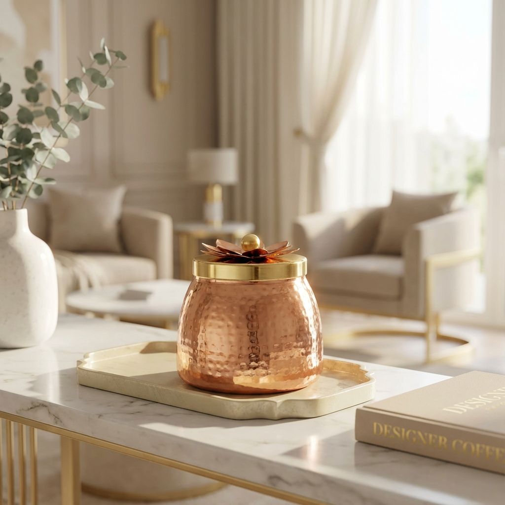 Copper Plating Dry Fruit Container