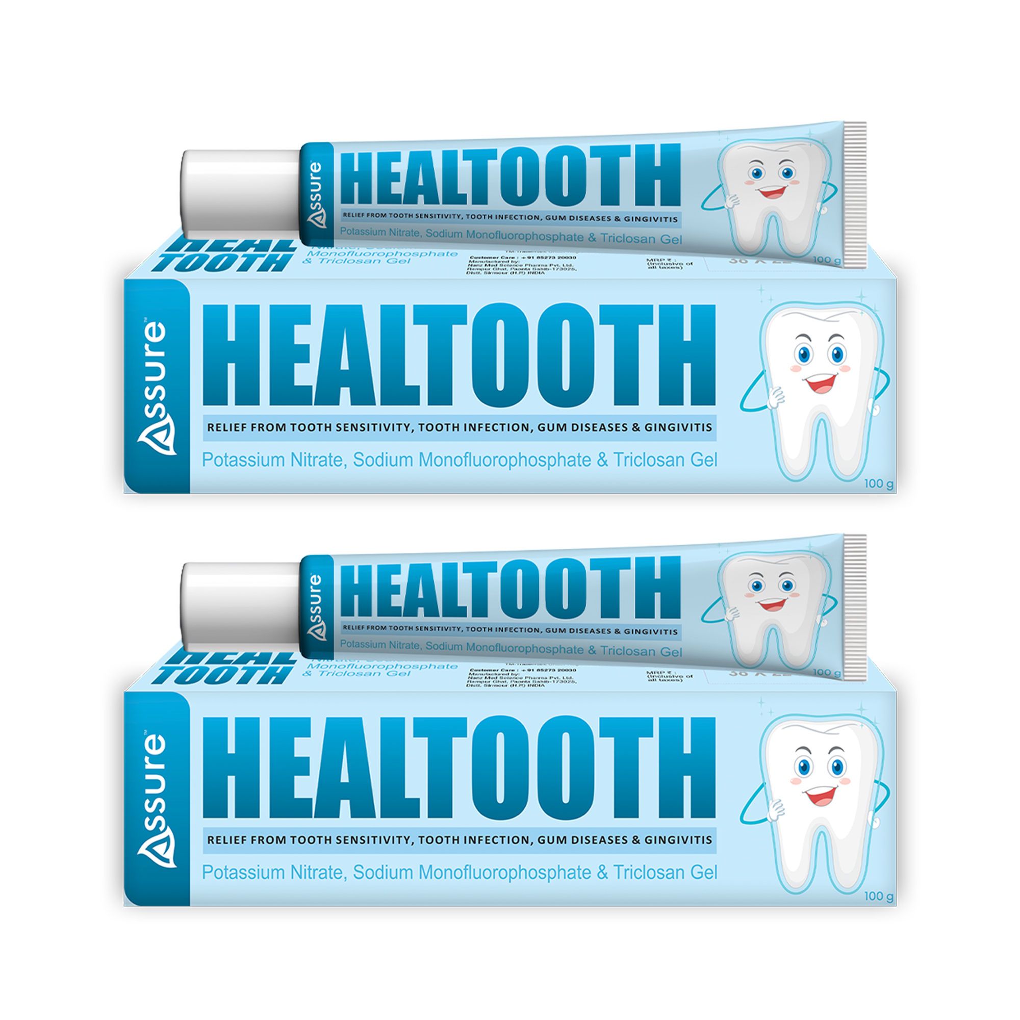 Assure Heal Tooth Gel For Senstivity, 200 gm