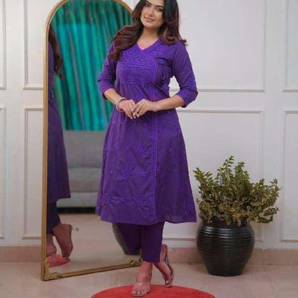 Wear It Love It Share It Wedding Cotton Angrakha Set