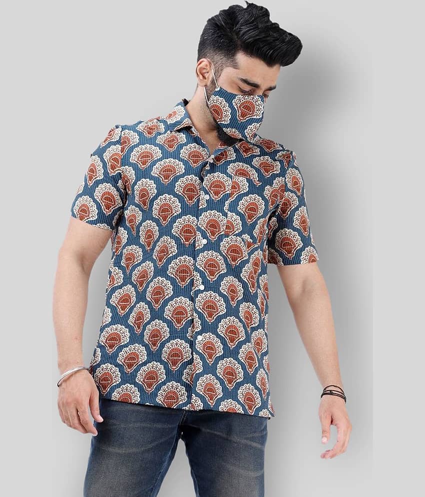 SCROTT - Multicolor Cotton Regular Fit Men's Casual Shirt (Pack of 1 )