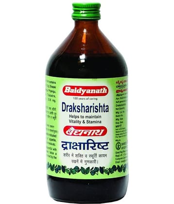 Baidyanath Draksharishta 450 Ml (Pack of 2)