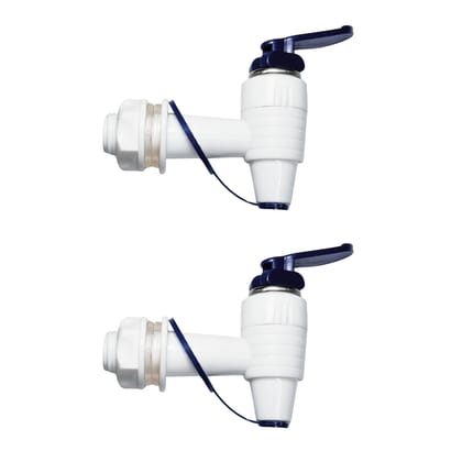 Sahej Multitrade Services Universal Tap for All RO/UV Water Purifiers, Compatible with,Smart Models, etc. Pack of 2, White Sahej Multitrade Services Universal Tap for All RO/UV Water Purifiers, Compatible with,Smart Models, etc. Pack of 2, White