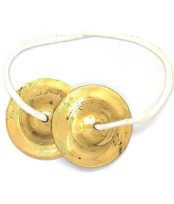 Spherulemuster - Brass Manjeera Jhanjh ( Pack of 1 )