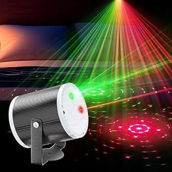 SPARKWORLD LED Party Light Projector | Colour: Cylinder Laser