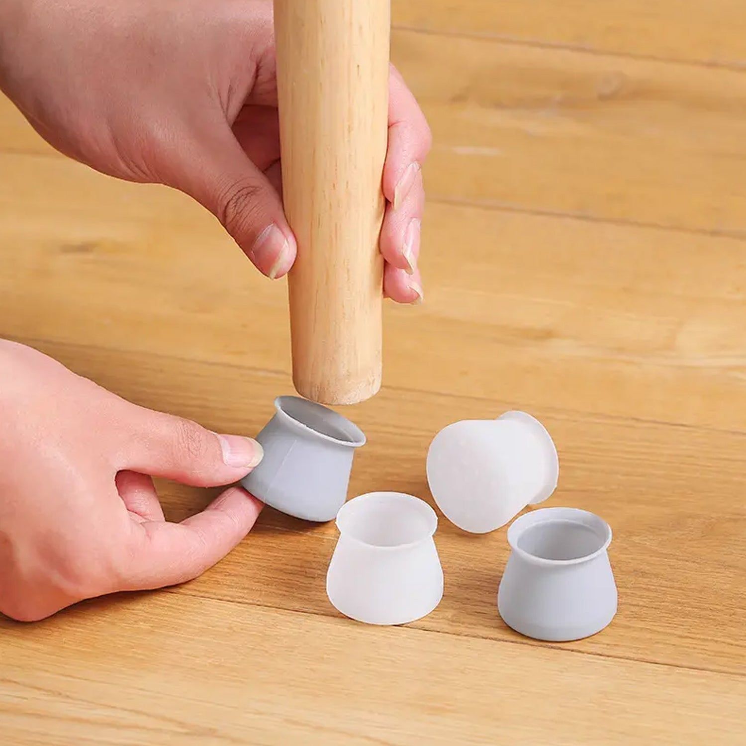 Silicone Furniture Feet Pads for Chair Legs (4 Pcs)