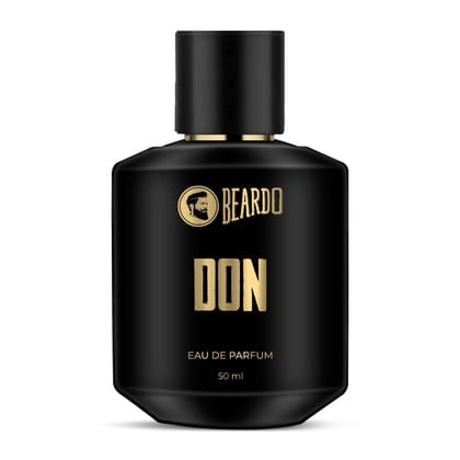 Beardo Don Perfume for Men, 50ml | With Melon, Jasmin, Vanilla Intense Fresh | Strong Long Lasting Mens Perfume | EAU DE PARFUM Men | Gift for husband | Gift for boyfriend | Gift for Men Beardo Don Perfume for Men, 50ml | With Melon, Jasmin, Vanilla Inte
