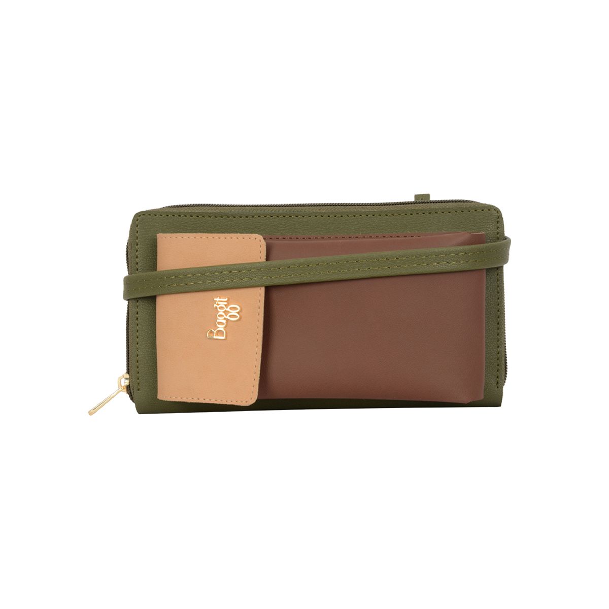 FLEETS WALLETS ZIPAROUND XL OLIVE