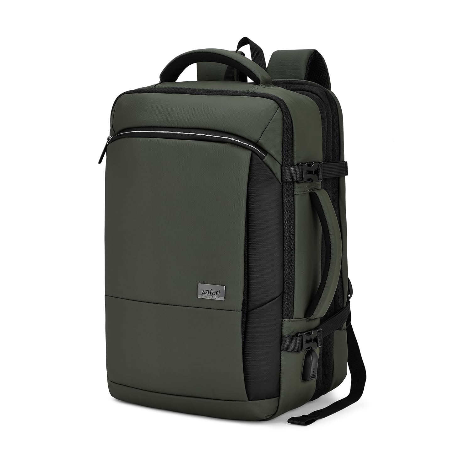 Select 39L Zeus Formal Overnighter Backpack, 19 Inch Laptop Backpack for Men & Women, Spacious Travel Bag with Organiser, Premium Water Resistant Fabric