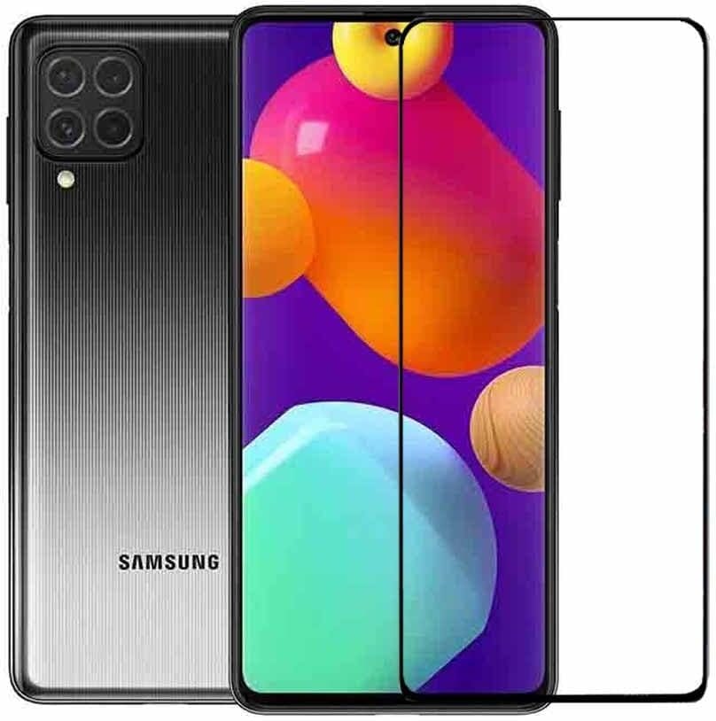 PLUGTECH Advanced Tempered Glass With Anti-Explosion 9H Hardness Edge-To-Edge Coverage Screen Guard for SAMSUNG M62