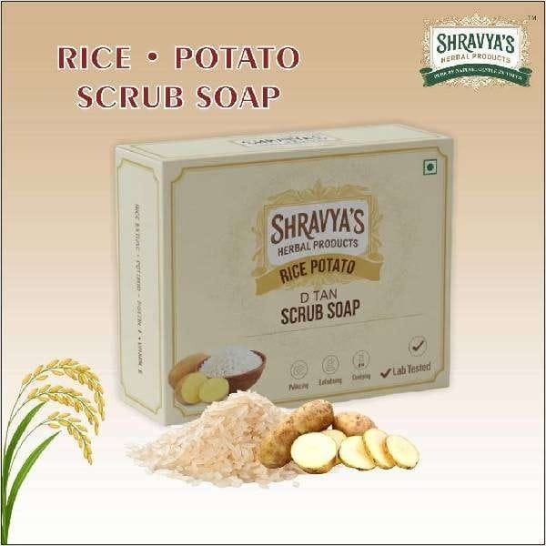 Rice Potato Scrub Soap