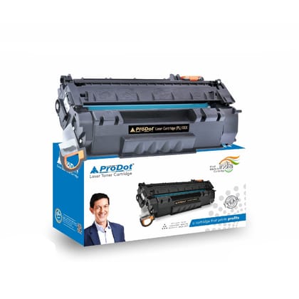 ProDot (PRO H-49/53 Laser Toner Cartridge for HP Q5949A/Q7553A & Canon 308/315/708/715 Compatible with HP Laserjet 1160, 1320, P2010, P2015, M2727nf MFP & Canon LBP 3300, 3310, 3360, 3370