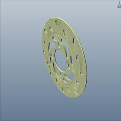 Hero Genuine Front Brake Disc for Xoom & Maestro Edge | OEM Fit | Strong Braking Performance | Efficient Heat Dissipation | Precision Machined Surface | Reliable Stopping Control - 45251ABG010S