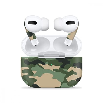 Airpods Pro Green Camo Skin (only cover/ ) Airpods Pro Green Camo Skin