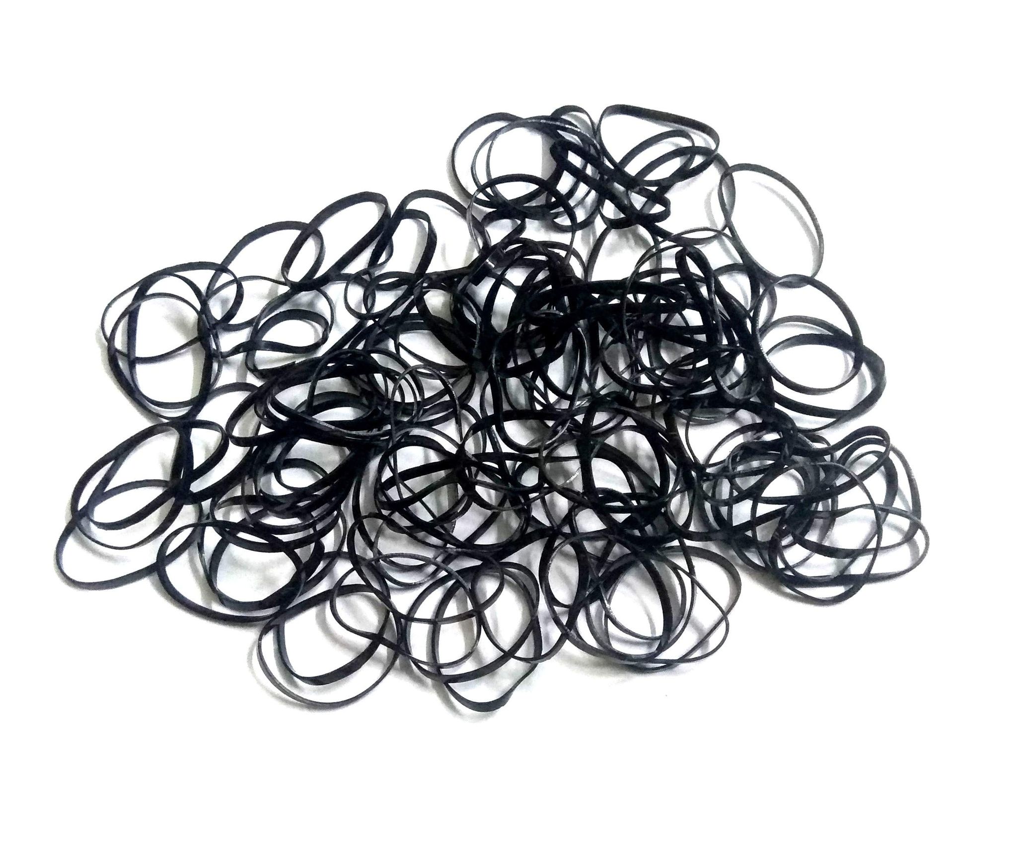 Nawani Long Lasting Head Rubber Band Elastics Child Girls, 20 Grm, Size - 2 cm.