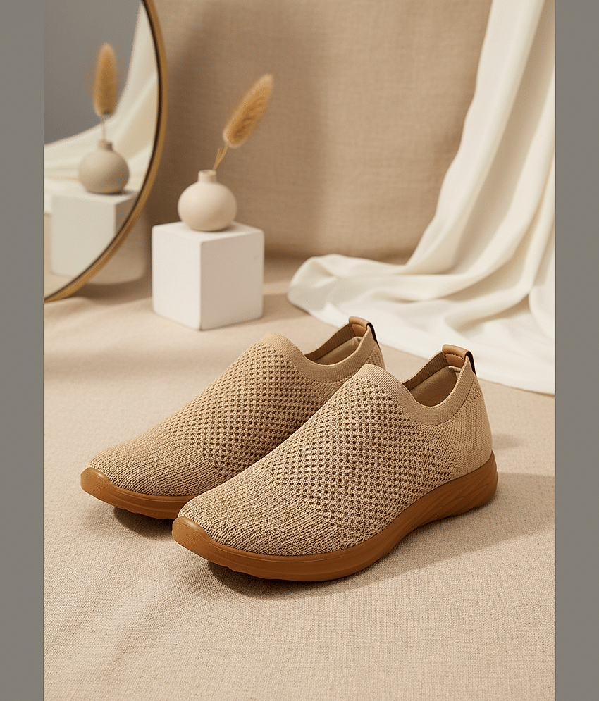 Adrun Beige Women's Slip On