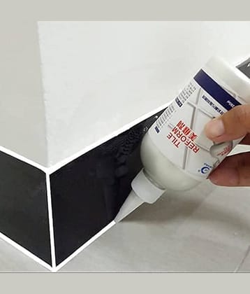 Waterproof Tiles Gap Filler Tube | Wall crack Repair Tube | Resistant Silicone Sealant for DIY Home Sink Gaps/Grouts Repair Filler Tube