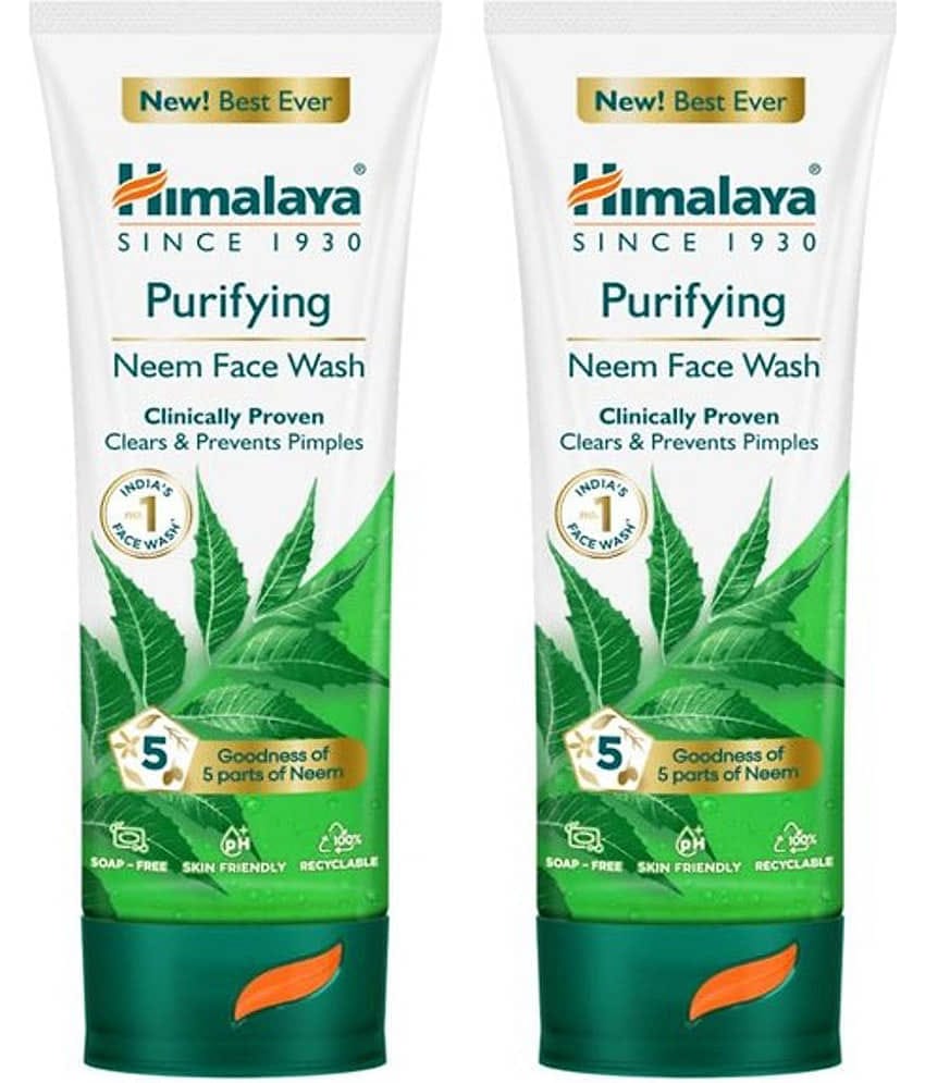 Himalaya - Acne or Blemishes Removal Face Wash For All Skin Type ( Pack of 2 )