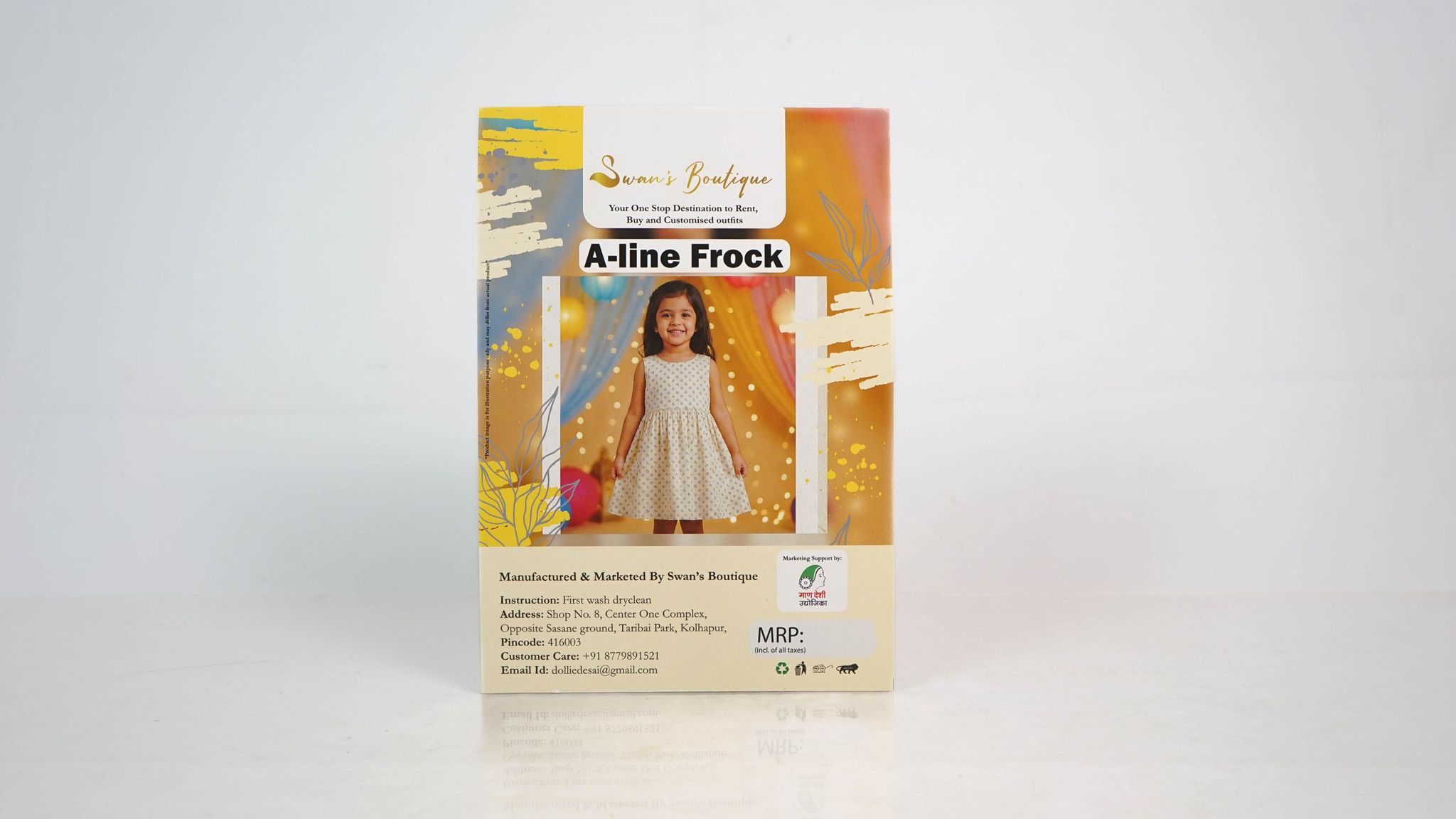 A line Frock 1 Piece Each