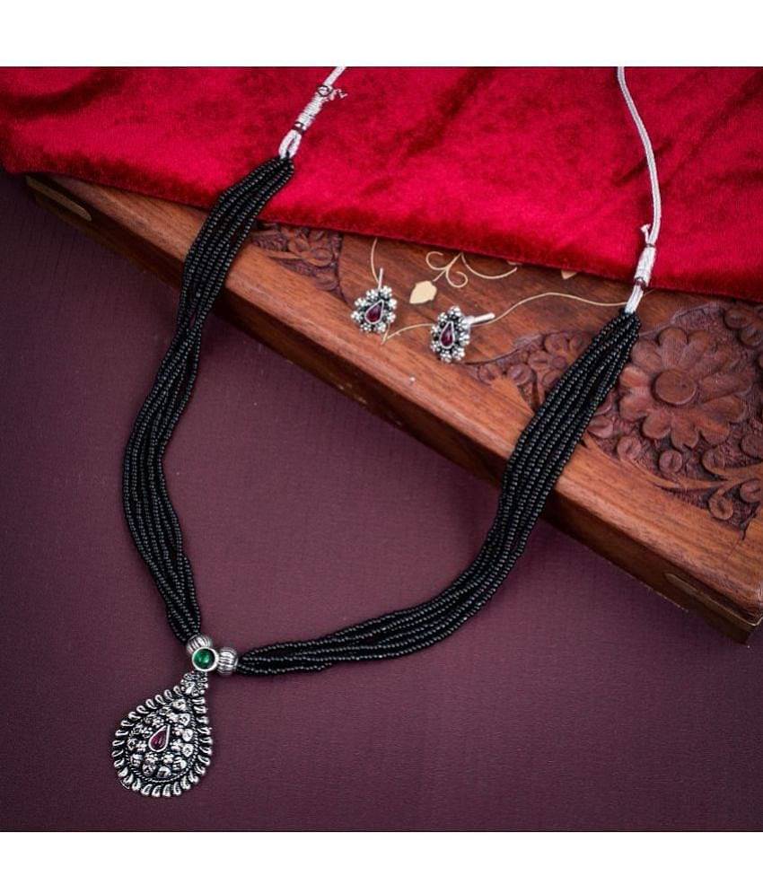 Sukkhi - Black Mangalsutra Set ( Pack of 1 )
