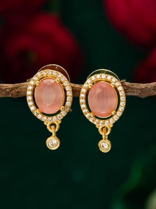 Morison Golden Chain Drop Earrings Bold and Beautiful