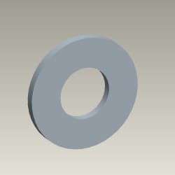 WASHER, PLAIN, 6 MM