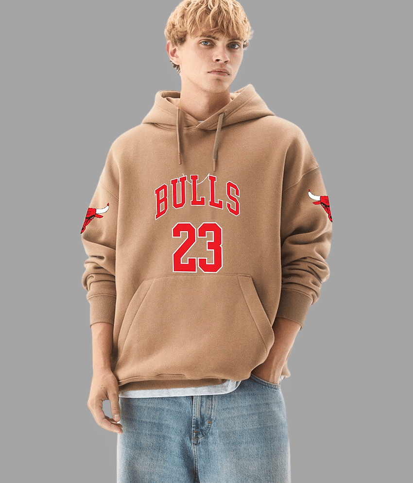 Forbro Fleece Hooded Men's Sweatshirt - Beige ( Pack of 1 )