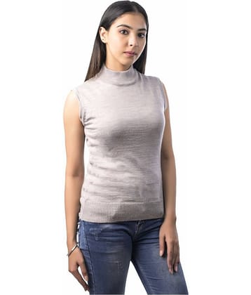 Ogarti Acrylic Grey Buttoned Cardigans - Single