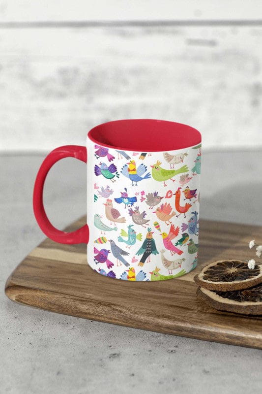 Bird Brained Coffee Mug (8 Colours)