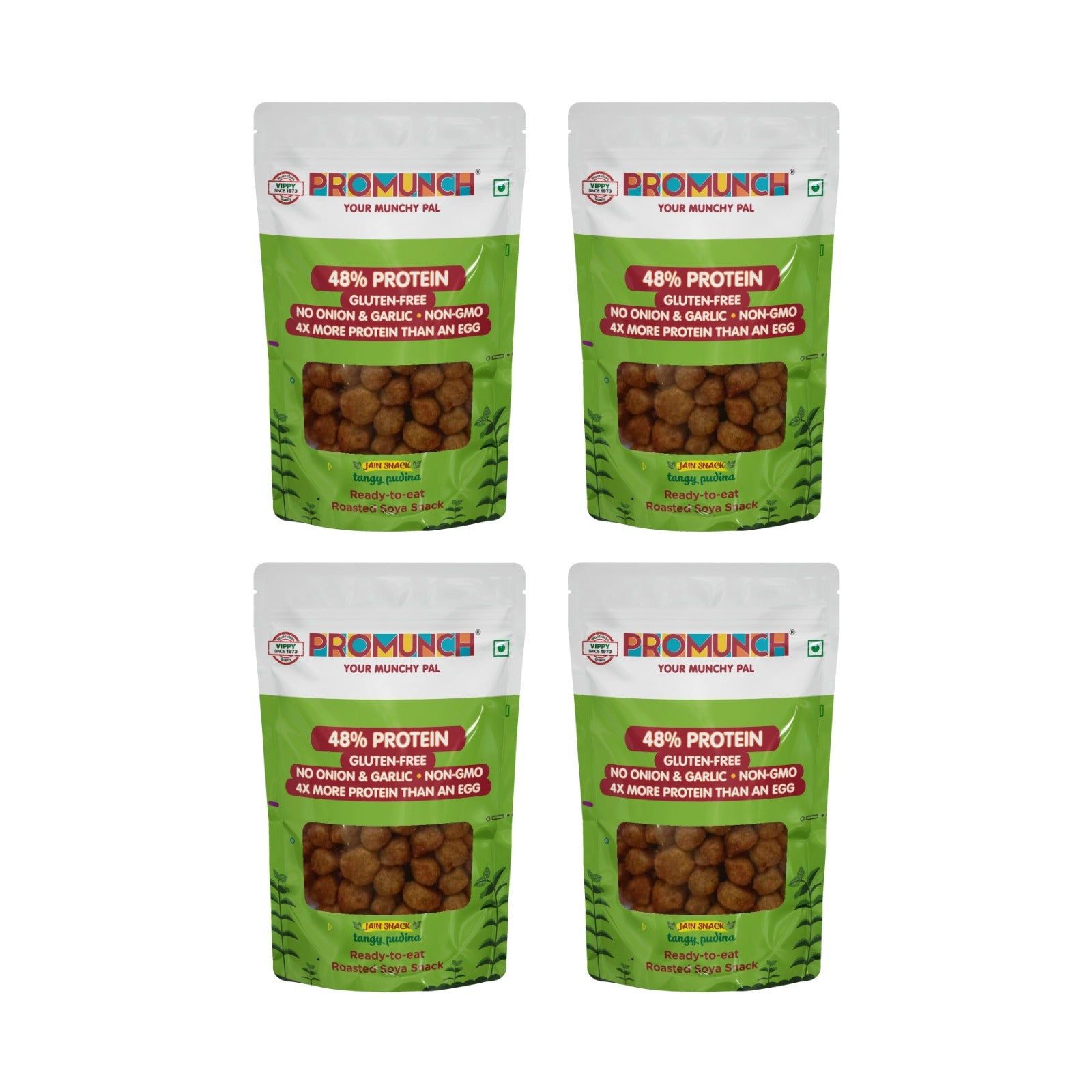 PROMUNCH Travel Combo Pack (Tangy Pudina) 30gm x 4