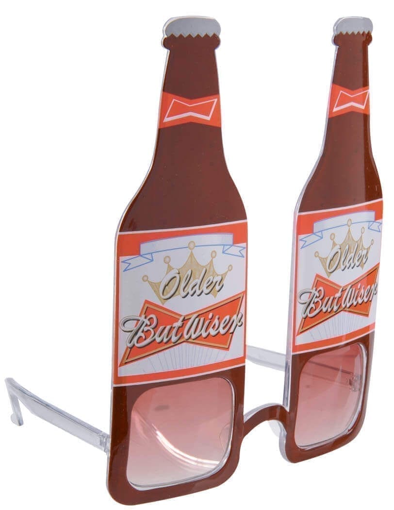 Wanna Party Older But Wiser Beer Fun Shades